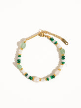 Load image into Gallery viewer, 18K Non-Tarnish Bohemian Stone and Bead Bracelet