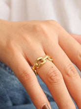 Load image into Gallery viewer, Brooklyn 18K Gold Stack Braided Non-Tarnish Ring