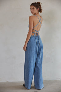 Cher Denim Jumpsuit