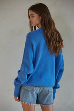 Load image into Gallery viewer, Riley Pullover-Sea Blue