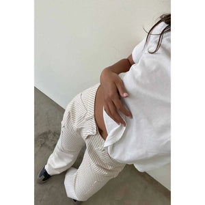 Thin Stripe Cargo Pocket Denim