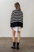 Load image into Gallery viewer, Striped Turtle Neck Sweater