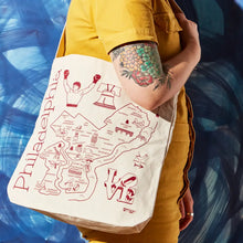 Load image into Gallery viewer, Philadelphia Natural Hobo Tote