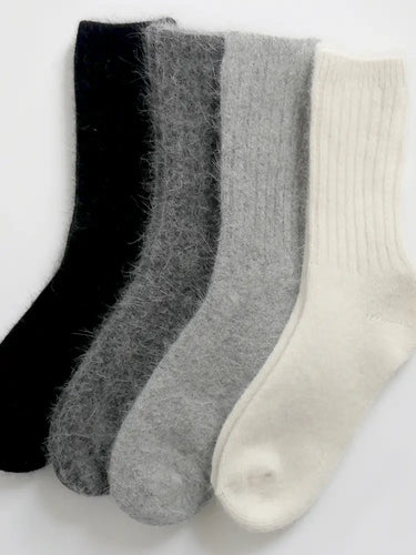 Super Soft Wool Socks - Grey