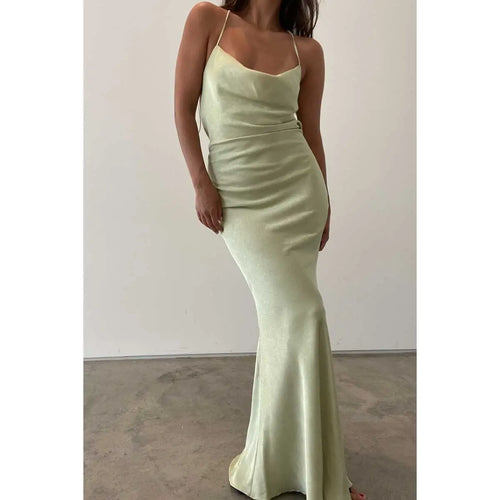 Cowl Neck Maxi Dress