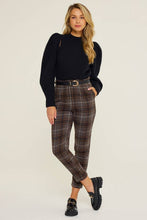 Load image into Gallery viewer, Macchiato Plaid Pants