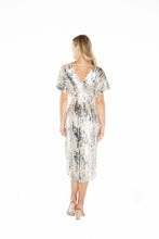 Load image into Gallery viewer, Paloma Metallic Midi Dress 