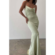 Load image into Gallery viewer, Cowl Neck Maxi Dress