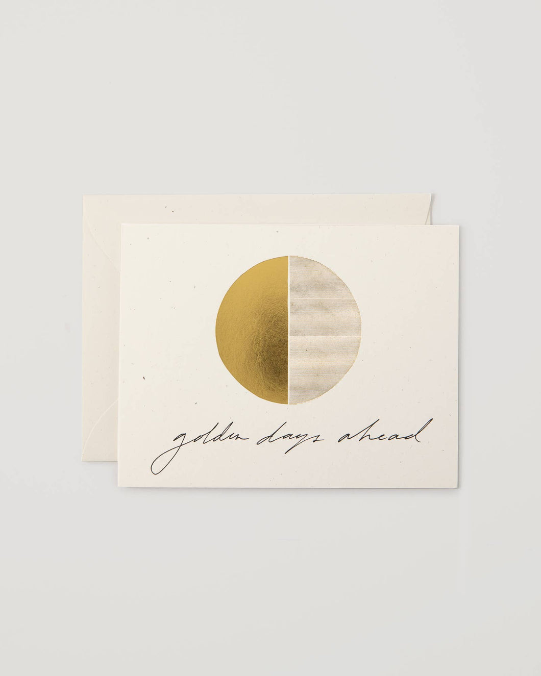 Golden Days Ahead Card