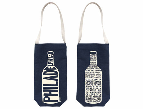 Denim Philadelphia Wine Tote