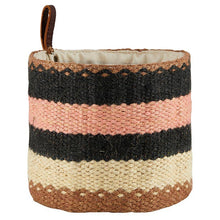 Load image into Gallery viewer, Jute Medium Black Organizer
