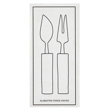 Load image into Gallery viewer, Alabaster Cheese Knives - Set of 2