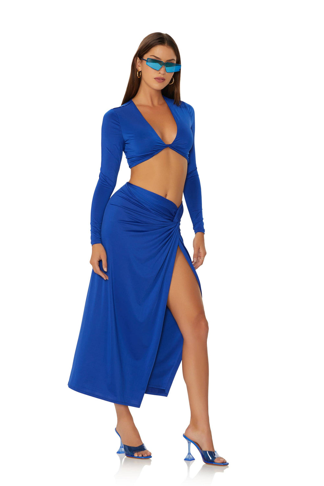 Emilia Skirt - Cobalt Blue