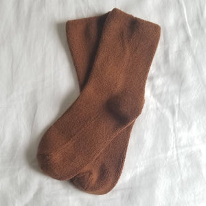 Cloud Socks-Sepia