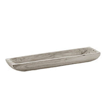 Load image into Gallery viewer, Paulownia Wood Rectangle Tray - Grey