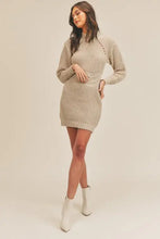 Load image into Gallery viewer, Ecru Sweater Dress