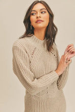 Load image into Gallery viewer, Ecru Sweater Dress