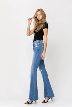 Load image into Gallery viewer, High Rise Flare with Hem Detail