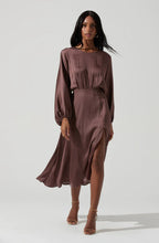 Load image into Gallery viewer, Marin Dolman Sleeve Dress - Espresso