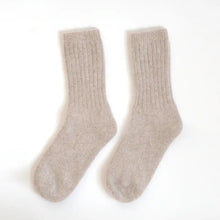 Load image into Gallery viewer, Super Soft Wool Socks - Beige