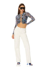 Load image into Gallery viewer, Aida Top - Blue Wildflower