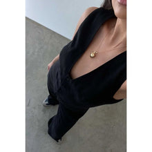 Load image into Gallery viewer, Button Front Linen Jumpsuit