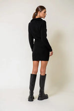 Load image into Gallery viewer, Jenna Mini Sweater Dress