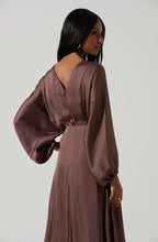 Load image into Gallery viewer, Marin Dolman Sleeve Dress - Espresso
