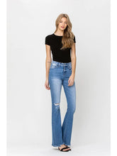 Load image into Gallery viewer, High Rise Flare with Hem Detail