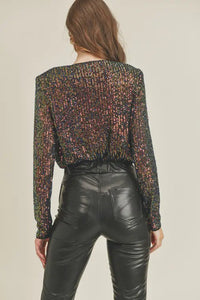 Multi Sequin Bodysuit