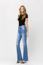 Load image into Gallery viewer, High Rise Flare with Hem Detail