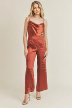 Load image into Gallery viewer, Luna Jumpsuit- Cognac