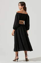 Load image into Gallery viewer, Cassian Dress- Black
